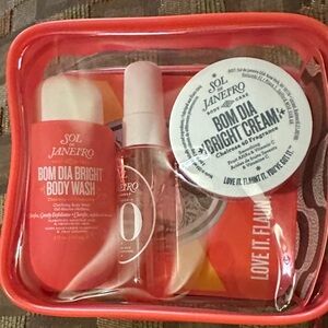 Sol de Janeiro Bom Dia Bright Body Care Trio in Red